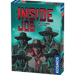 Thames & Kosmos Inside Job | Social Deduction Game | Card Game | Family Games | Kosmos | 2-5 Players | Spy Games | Fast-Paced