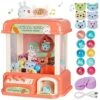 Mini Claw Machine For Kids 4-8|Rabbit Electronic Arcade Game Indoor Toy For Tiny Stuff Small Fun Cool Things|Vending Machine Candy Grabber Coins Pusher,Great Birthday Gift For 6 7 8 9 Year Old Girls -Play Nest Game 51ijKvKixzL
