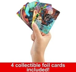 Mattel Games UNO Ultimate Dc Card Game For Kids & Adults With 4 Character Decks, 4 Collectible Foil Cards & Special Rules -Play Nest Game 51ixXnstRuL