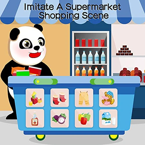 Panda Juniors Memory Game, Shopping List Game Educational Matching Games For Kids Toddlers Ages 3 And Up Preschool Home Learning Montessori STEM Board Games Gift Toys 6 Panda Juniors Memory Game, Shopping List Game Educational Matching Games For Kids Toddlers Ages 3 And Up Preschool Home Learning Montessori STEM Board Games Gift Toys - Image 4