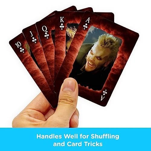 AQUARIUS Lost Boys Playing Cards - Lost Boys Movie Themed Deck Of Cards For Your Favorite Card Games - Officially Licensed Lost Boys Merchandise & Collectibles 6 AQUARIUS Lost Boys Playing Cards - Lost Boys Movie Themed Deck Of Cards For Your Favorite Card Games - Officially Licensed Lost Boys Merchandise & Collectibles - Image 4