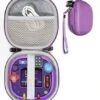 Game System Case For Leapfrog Rockit Twist Handheld Learning Game System, By Alltravel, Tailor Made Case-Best Matching With Color And Shape, Mesh Accessories Pocket, Detachable Wrist Strap (Purple) -Play Nest Game 51lVol8n9DL