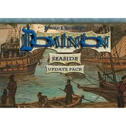 Rio-Grande-Games Rio Grande Games: Dominion: Seaside 2nd Edition Update Pack - Expansion Card Pack, Rio Grande Games, Ages 14+, 2-4 Players -Play Nest Game 51mMLI22jML