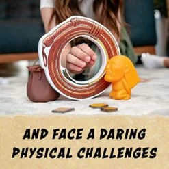 Funko Games Indiana Jones Throw Me The Idol! Family Board Game Ages 7 And Up 2-10 Players -Play Nest Game 51nCVksqklL