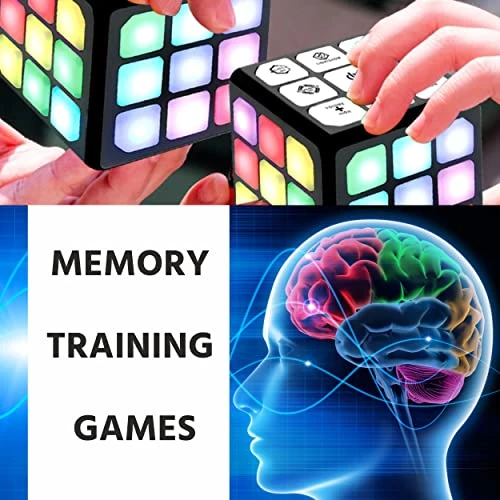 Rechargeable Magic Flashing 7 Activity Fun Cube Electronic Memory Game & Brain Training STEM Educational Cube, Focus & Attention Training, Handheld Game For Kids, Gift Toy For 6- 8 Yrs Boys & Girls 6 Rechargeable Magic Flashing 7 Activity Fun Cube Electronic Memory Game & Brain Training STEM Educational Cube, Focus & Attention Training, Handheld Game For Kids, Gift Toy For 6- 8 Yrs Boys & Girls - Image 4