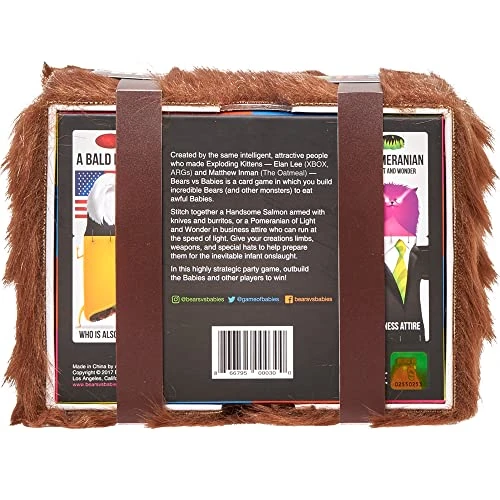 Bears Vs Babies By Exploding Kittens - A Monster-Building- Family-Friendly Party Games - Card Games For Adults, Teens & Kids 5 Bears Vs Babies By Exploding Kittens - A Monster-Building- Family-Friendly Party Games - Card Games For Adults, Teens & Kids - Image 3