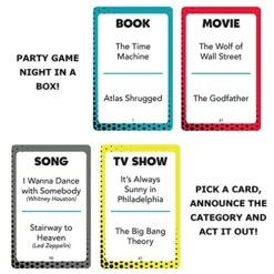 University Games, Party Game Night Charades Card Game, Ages 12 And Up -Play Nest Game 51o1bWIn7NL