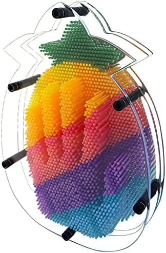 3D Pin Art Sensory Toy Needles Intellectual Fun Toy Plastic Pin Art Palm Board Large (LightBlue-6 X 8 Inches) 13 3D Pin Art Sensory Toy Needles Intellectual Fun Toy Plastic Pin Art Palm Board Large (LightBlue-6 X 8 Inches) - Image 11