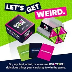 WHATEVER: The Awkward And Embarrassing Adult Party Card Game For Group Game Nights And Parties -Play Nest Game 51qpEnRg5IL