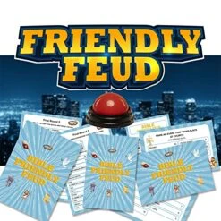 BEUFSE Bible Friendly Feud Game Set, Bible Game Supplies, Bible Games For Adults And Teens, Feud Quiz, Church Family Feud, Games For Church Group, Fun Holiday Game - BISC005 -Play Nest Game 51r0WsknK2L
