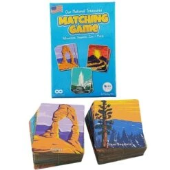 Better Me Our National Treasures Matching Game For Ages 3 & Up A Fun & Fast USA National Parks Memory Game For Kids. Yosemite, Yellowstone, Arches, Denali And More -Play Nest Game 51rACNyonzL