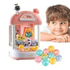 Small Claw Machine - Claw Game Machine,Space Theme Electric Sound And Light Catch Doll Toy For Dual Charging Mode Adjustable Volume Fashionteyy 13 Small Claw Machine - Claw Game Machine,Space Theme Electric Sound And Light Catch Doll Toy For Dual Charging Mode Adjustable Volume Fashionteyy -Play Nest Game 51rXGdVgzJL