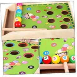 BESPORTBLE 1 Set Table Tennis Kids Game Tables Mini Billiards Table Kids Desk Game Travel Toys Girl Toys Sports Toys Mini Pool Tables Table Top Games Adult Travel Game -Play Nest Game 51raVOo3uPL