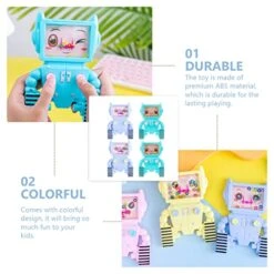 Toyvian 8 Pcs Handheld Water Water Ring Toss Toys Handheld Water Ring Game Water Ring Game Handheld Games Robot Shape -Play Nest Game 51u8rvWu9aL