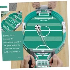 Toddmomy 2 Sets Upgrade Interesting Table For Mini Foosball Toy Interactive Home Sport Office Pinball Board Kit Soccer Gifts Finger Tabletop Game Indoor Parent-Child Kids Desk Football -Play Nest Game 51uLPhlZmBL