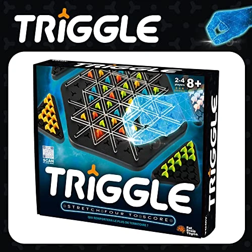 Fat Brain Toys Triggle Game | Ages 8+ | 2-4 Players | 1 Set 4 Fat Brain Toys Triggle Game | Ages 8+ | 2-4 Players | 1 Set - Image 2