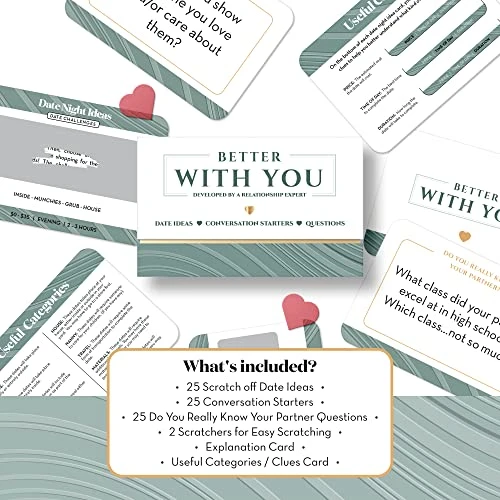 All Natural Shop - Couples Game For Quality Time - Romantic Couples For Him Or Her - Strengthen Your Relationship & Have Fun - For: Girlfriend, Boyfriend, Wedding, Wife Or Husband 5 All Natural Shop - Couples Game For Quality Time - Romantic Couples For Him Or Her - Strengthen Your Relationship & Have Fun - For: Girlfriend, Boyfriend, Wedding, Wife Or Husband - Image 3