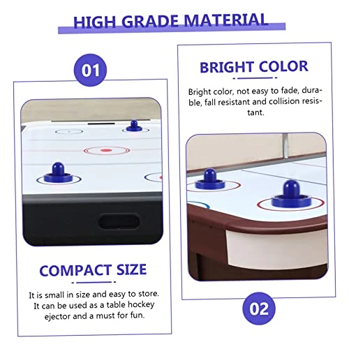 Kisangel 2 Sets Ice Hockey Machine Air Hockey Air Fittings Toy For Kids Ice Hockey Toy Table Hockey Accessories Air Hockey Paddles Hockey Game Accessories Plastic Air Hockey Pusher Replace 4 Kisangel 2 Sets Ice Hockey Machine Air Hockey Air Fittings Toy For Kids Ice Hockey Toy Table Hockey Accessories Air Hockey Paddles Hockey Game Accessories Plastic Air Hockey Pusher Replace - Image 2