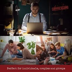 Cryptic Killers Unsolved Murder Mystery Game - Cold Case Files Investigation Detective Evidence & Crime File - Individuals, Date Nights & Party Games- Murder At Mediluck Medicines -Play Nest Game 51yxb43WyZL