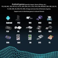 RG405M Retro Handheld Game Aluminum Alloy, Android 12 Built-in 128G TF Card 3172 Games,4 Inch IPS Touch Screen With Game Front-end,RG405M Supports Google Play And OTA Wireless Upgrade -Play Nest Game 51zMhow1LDL
