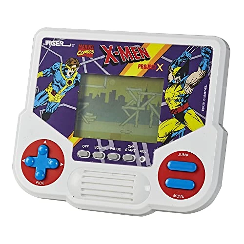 Hasbro Gaming Tiger Electronics Marvel X-Men Project X Electronic LCD Video Game, Retro-Inspired 1-Player Handheld Game, Ages 8 And Up 4 Hasbro Gaming Tiger Electronics Marvel X-Men Project X Electronic LCD Video Game, Retro-Inspired 1-Player Handheld Game, Ages 8 And Up - Image 2