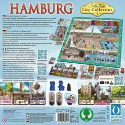 Hamburg Board Game | Queen Games - Stefan Feld City Collection -Play Nest Game 615Ie279pWL