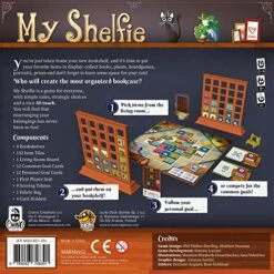 My Shelfie Board Game | Set Collection Strategy Game | Pattern Building Game | Fun Family Game For Kids And Adults | Ages 8+ | 2-4 Players | Average Playtime 30 Minutes | Made By Lucky Duck Games -Play Nest Game 616clTFhohL