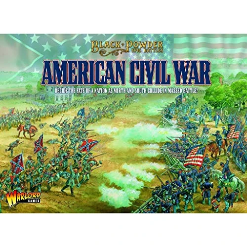 WarLord Black Powder Epic Battles American Civil War Starter Set Military Table Top Wargaming Plastic Model Kit 311514001, Green 3 WarLord Black Powder Epic Battles American Civil War Starter Set Military Table Top Wargaming Plastic Model Kit 311514001, Green