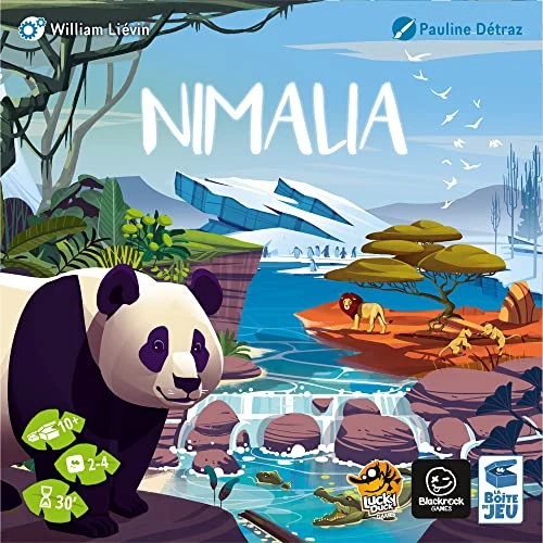 Nimalia Board Game | Animal Themed Strategy Game | Territory Building Game | Fun Family Game For Kids And Adults | Ages 10+ | 2-4 Players | Average Playtime 25-30 Minutes | Made By Lucky Duck Games 4 Nimalia Board Game | Animal Themed Strategy Game | Territory Building Game | Fun Family Game For Kids And Adults | Ages 10+ | 2-4 Players | Average Playtime 25-30 Minutes | Made By Lucky Duck Games - Image 2