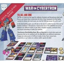 Renegade Game Studios Transformers Deck-Building Game: War On Cybertron - Stand Alone Game & Expansion, Ages 14+, 1-4 Players, 45-90 Min -Play Nest Game 61MmYnh5e6L