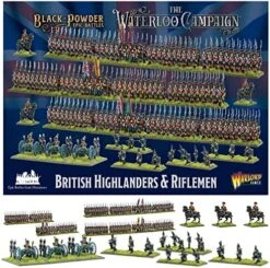 Wargames Delivered Black Powder War - Epic Battles Waterloo Campaign Plancenoit, Revolutionary War Tabletop Toy Soldiers, And Scenery Miniatures For Miniature Wargaming, & War Scenery By Warlord Games -Play Nest Game 61P yGxHOEL. AC