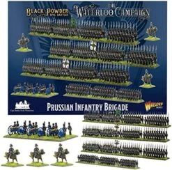Wargames Delivered Black Powder War - Epic Battles Waterloo Campaign Plancenoit, Revolutionary War Tabletop Toy Soldiers, And Scenery Miniatures For Miniature Wargaming, & War Scenery By Warlord Games -Play Nest Game 61SWeXt3qmL. AC