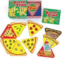 Pizza Time By TREND Enterprises, Inc. - Family-Friendly Card Games -Play Nest Game 61ViXqWJ9FL. AC