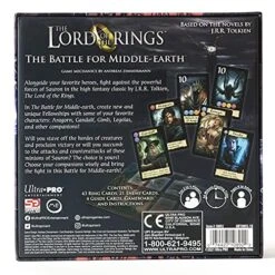 Ultra Pro Lord Of The Rings Card Game: Battle For Middle Earth - Build Your Fellowship And Defeat Your Enemies, Based On Novels By J.R.R. Tolkien
