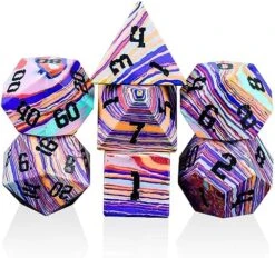 Rainbow Turquoise DND Dice Set Sharp Edge Stone Handmade 7 Accessories Dice For Dungeons And Dragons TTRPG Games Multi-Sided RPG Polyhedral Dice Roleplaying Games Shadowrun Pathfinder MTG 28 Rainbow Turquoise DND Dice Set Sharp Edge Stone Handmade 7 Accessories Dice For Dungeons And Dragons TTRPG Games Multi-Sided RPG Polyhedral Dice Roleplaying Games Shadowrun Pathfinder MTG -Play Nest Game 61YMFeHzhPL. AC