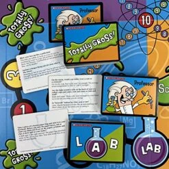 University Games | Scholastic Totally Gross Game Of Science Including Real Slime, For 2 To 4 Players Ages 6 And Up -Play Nest Game 61ZDAQbIZ6L