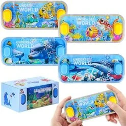 SevenQ Handheld Water Games For Girl, 4 Packs Cute Theme Water Toss Ring Game Aqua Toy Water Ring Game For Kids -Play Nest Game 61ZzCCl3fgS. AC