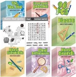Mini Activity Books For Kids, Mini Fun And Games, Challenging Activities Include Mazes, Word Search, Word Scramble, Find Difference And More For Party Classroom Gifts Bag Stuffers (48, Astronaut) -Play Nest Game 61eo3b6AnAL. AC