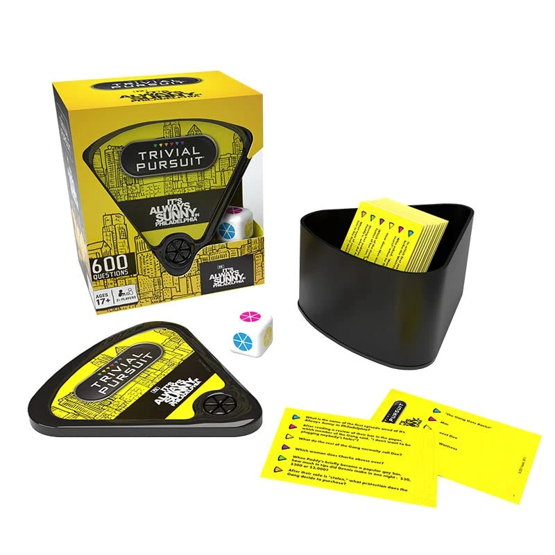 USAopoly Trivial Pursuit: It's Always Sunny In Philadelphia 4 USAopoly Trivial Pursuit: It's Always Sunny In Philadelphia - Image 2