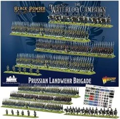 Wargames Delivered Black Powder War - Epic Battles Waterloo Campaign Plancenoit, Revolutionary War Tabletop Toy Soldiers, And Scenery Miniatures For Miniature Wargaming, & War Scenery By Warlord Games -Play Nest Game 61ouxPaT3GL. AC