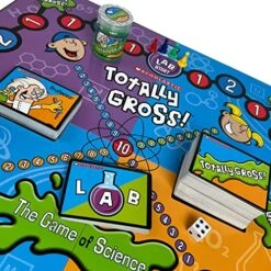 University Games | Scholastic Totally Gross Game Of Science Including Real Slime, For 2 To 4 Players Ages 6 And Up -Play Nest Game 61tQ4bEdhYL