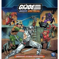 G.I. Joe Mission Critical: Midnight Storm Expansion - RPG Cooperative Miniatures Boardgame, New Heroes, Boss & More, Ages 14+, 2-5 Players 11 G.I. Joe Mission Critical: Midnight Storm Expansion - RPG Cooperative Miniatures Boardgame, New Heroes, Boss & More, Ages 14+, 2-5 Players -Play Nest Game 61vPvAwDjIL