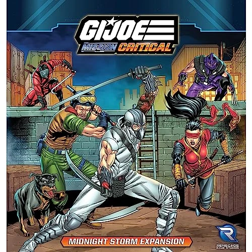 G.I. Joe Mission Critical: Midnight Storm Expansion - RPG Cooperative Miniatures Boardgame, New Heroes, Boss & More, Ages 14+, 2-5 Players 7 G.I. Joe Mission Critical: Midnight Storm Expansion - RPG Cooperative Miniatures Boardgame, New Heroes, Boss & More, Ages 14+, 2-5 Players - Image 5