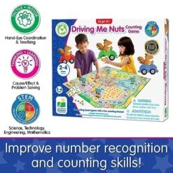 Learning Journey International – Play It! Driving Me Nuts – Preschool Games & Gifts For Boys & Girls Ages 3 Years And Up, Multicolor (369531) -Play Nest Game 61wQ9ybik8L